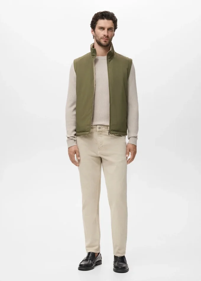 Gilet réversible déperlant
