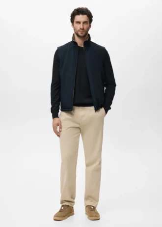 Gilet réversible déperlant