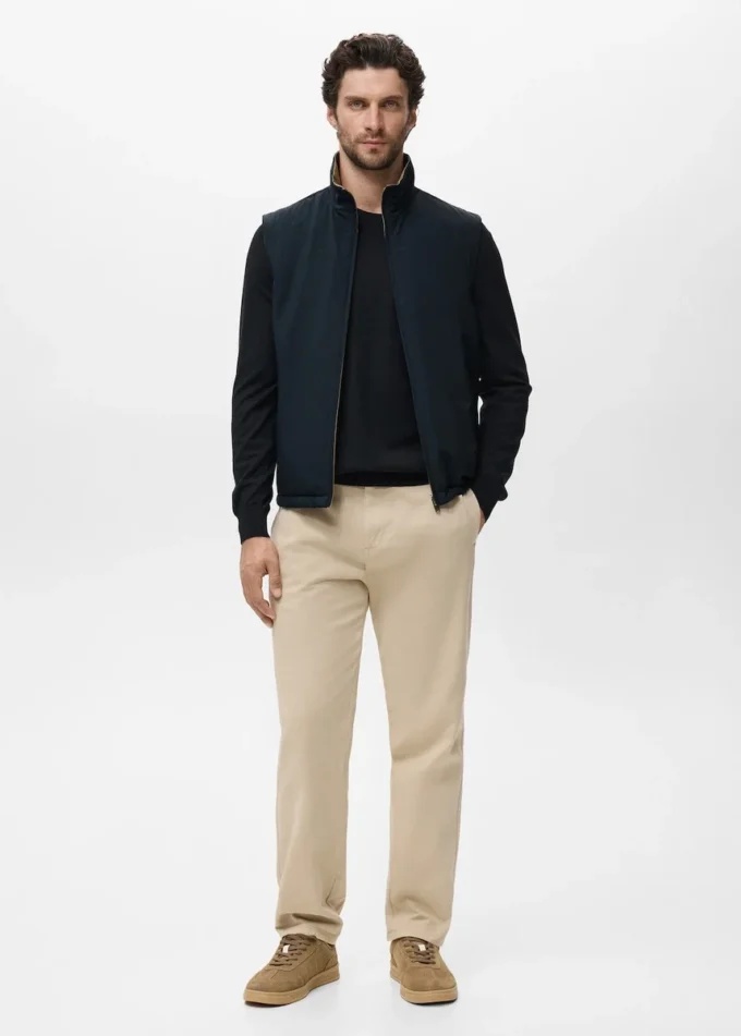 Gilet réversible déperlant