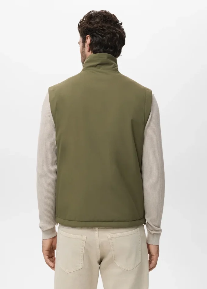 Gilet réversible déperlant
