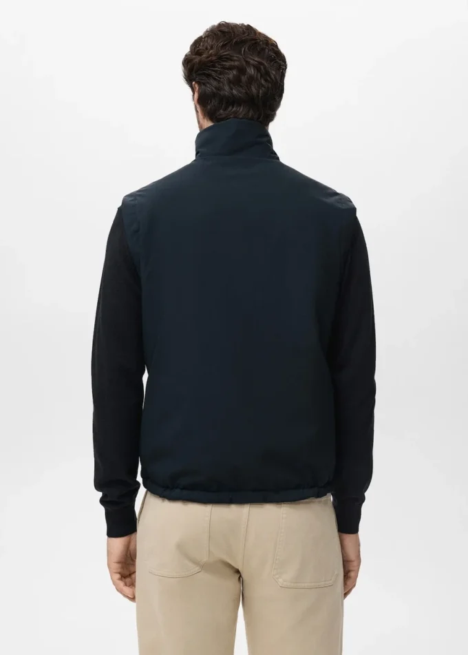 Gilet réversible déperlant