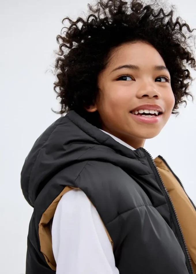 Gilet réversible imperméable