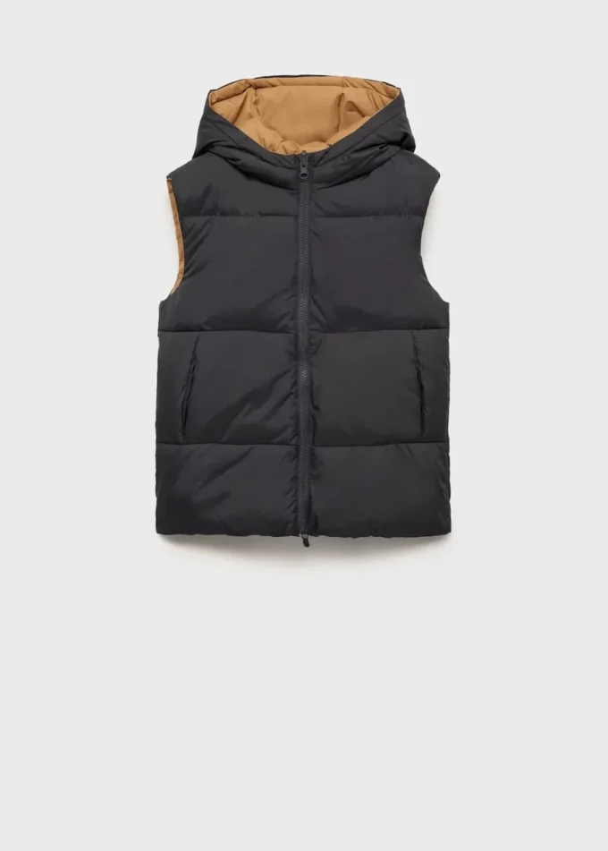 Gilet réversible imperméable
