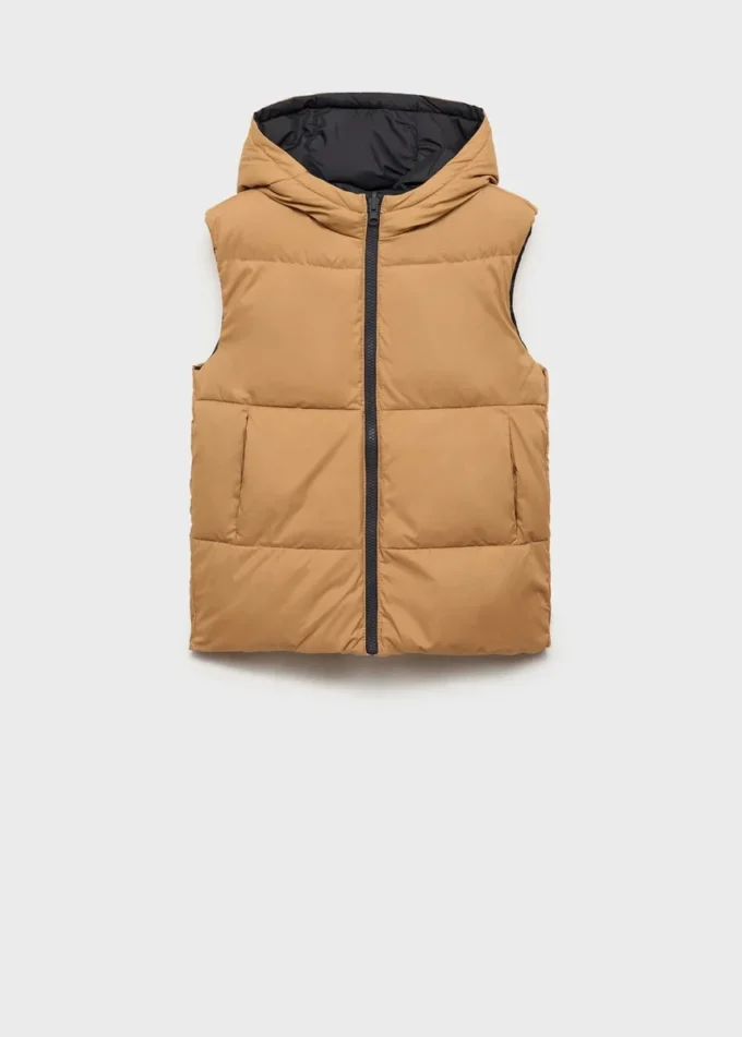 Gilet réversible imperméable