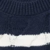 Gilet tricoté tressé Gilet tricoté tressé