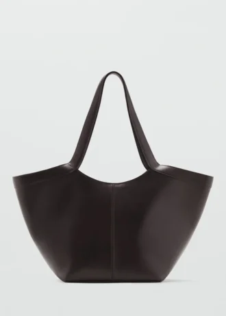 Grand sac à bandoulière en cuir Grand sac à bandoulière en cuir