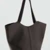 Grand sac à bandoulière en cuir Grand sac à bandoulière en cuir