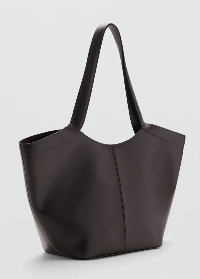 Grand sac à bandoulière en cuir Grand sac à bandoulière en cuir