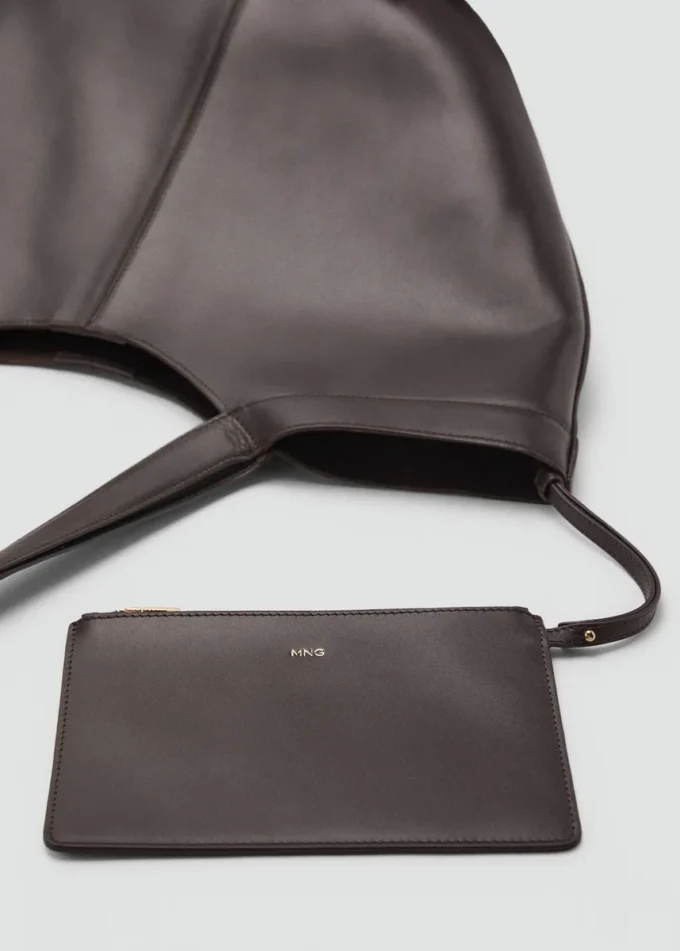 Grand sac à bandoulière en cuir Grand sac à bandoulière en cuir