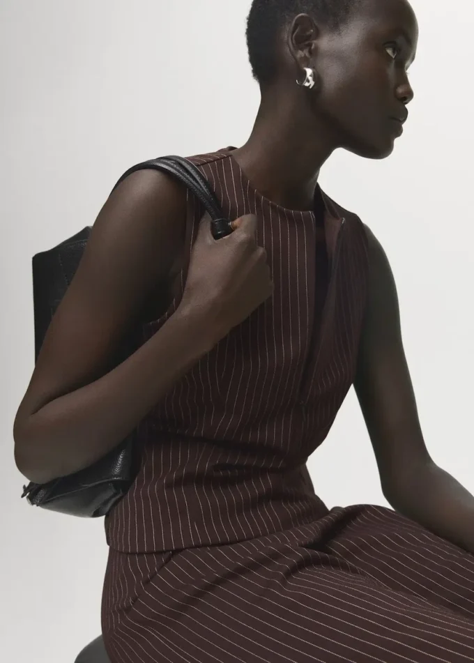 Haut ajusté à fermeture éclair