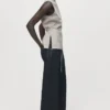 Haut à col roulé avec ceinture