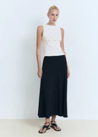 Haut en coton à clous