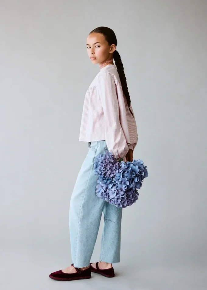 Jean ballon taille mi-haute Jean ballon taille mi-haute
