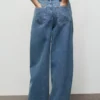 Jean ballon taille mi-haute Jean ballon taille mi-haute