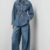 Jean ballon taille mi-haute Jean ballon taille mi-haute