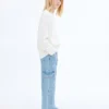Jean cargo coupe droite