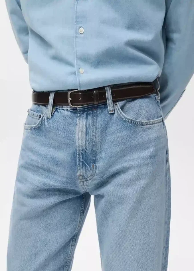 Jean droit délavé clair Moby Jean droit délavé clair Moby