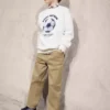 Jean droit en coton Jean droit en coton