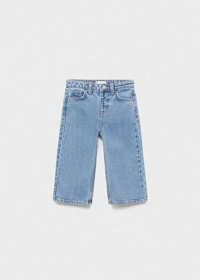 Jean droit en coton Jean droit en coton