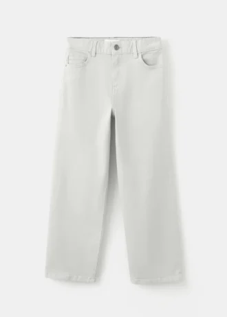Jean droit en coton