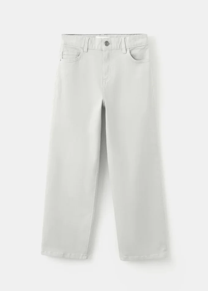 Jean droit en coton Jean droit en coton