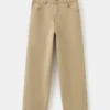 Jean droit en coton Jean droit en coton