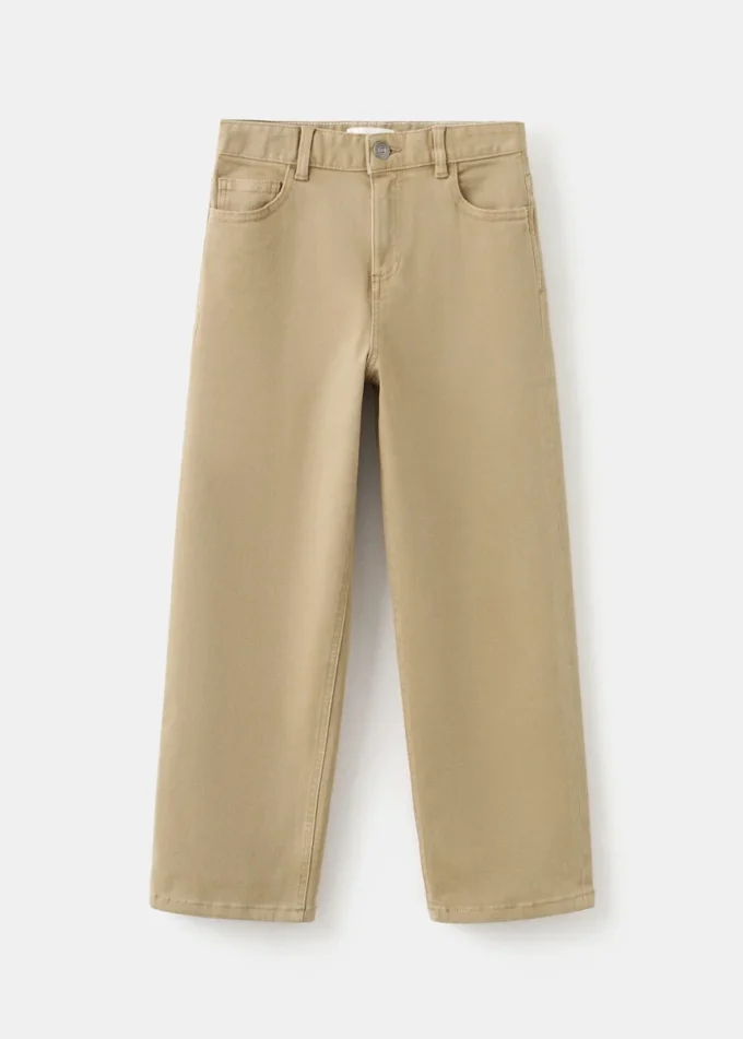 Jean droit en coton Jean droit en coton