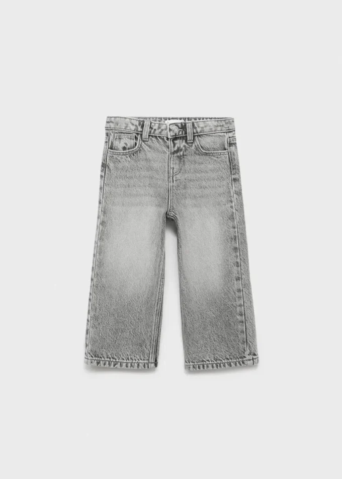 Jean droit en coton Jean droit en coton