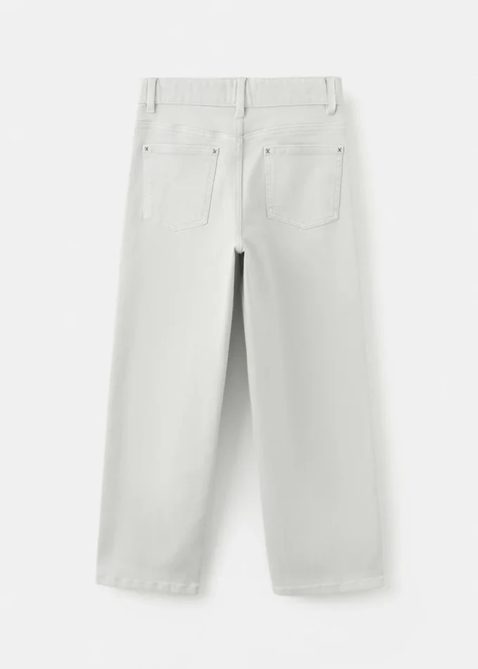 Jean droit en coton Jean droit en coton