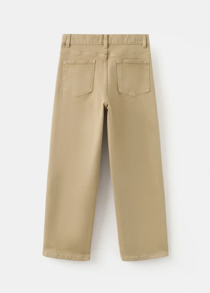 Jean droit en coton Jean droit en coton
