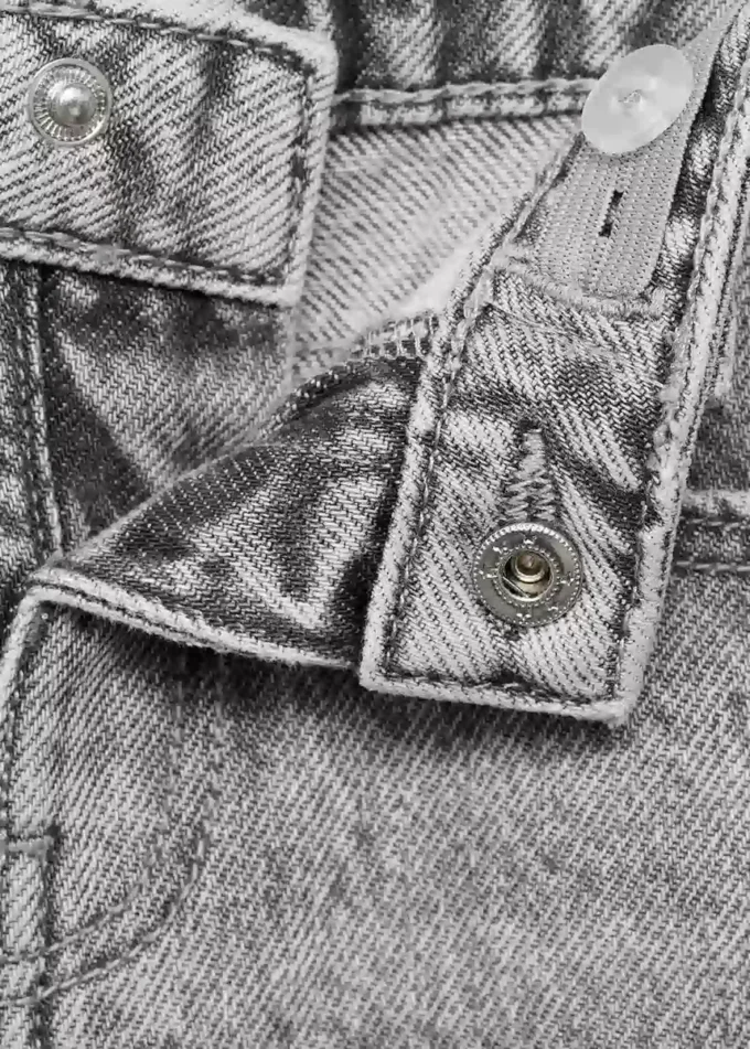 Jean droit en coton Jean droit en coton