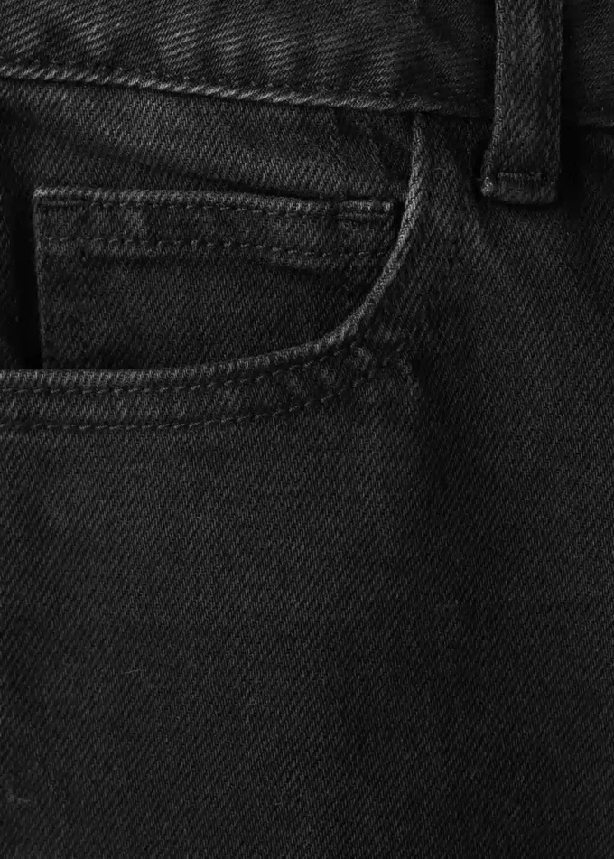 Jean droit à revers Jean droit à revers