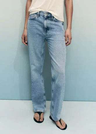 Jean droit taille moyenne Matilda