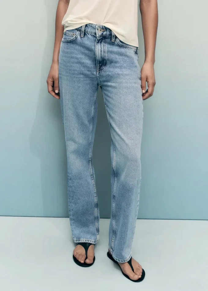 Jean droit taille moyenne Matilda Jean droit taille moyenne Matilda