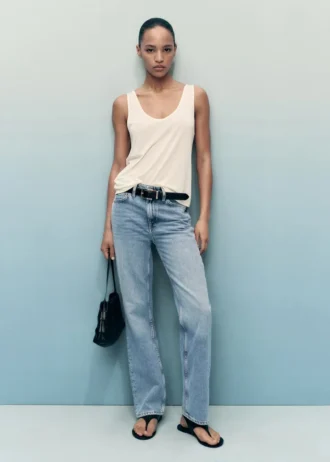 Jean droit taille moyenne Matilda