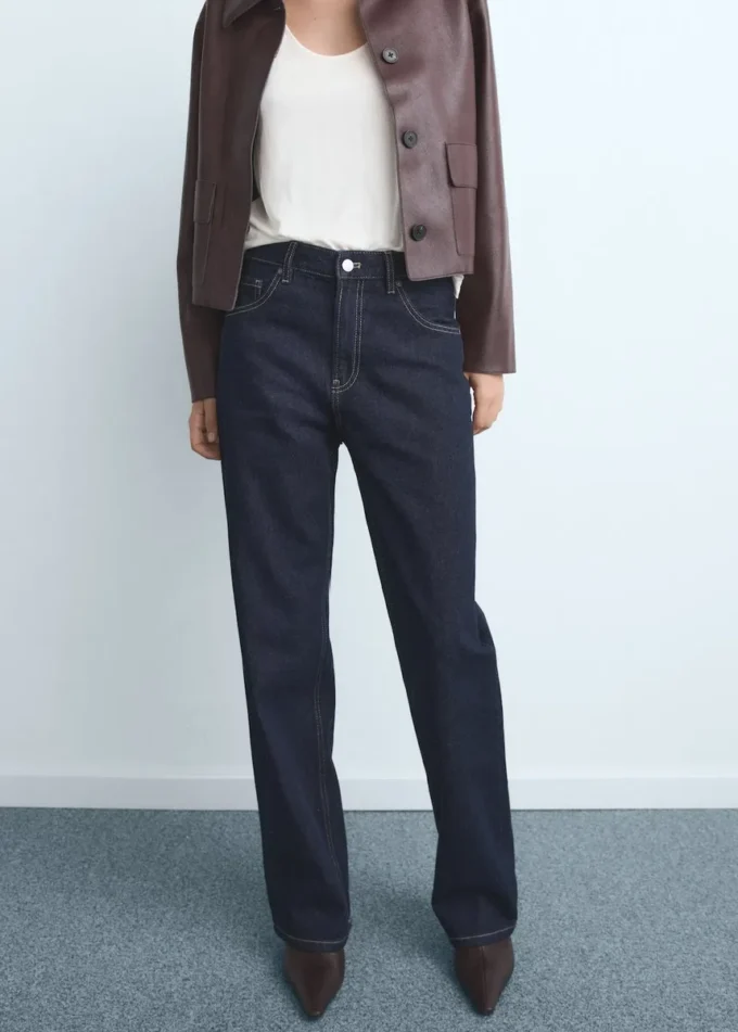 Jean droit taille moyenne Miami Jean droit taille moyenne Miami