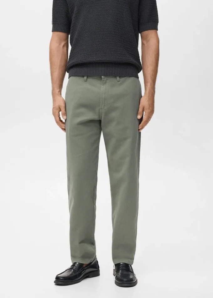 Jean en coton coupe classique Jean en coton coupe classique