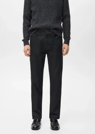 Jean en coton coupe classique