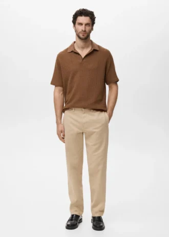 Jean en coton coupe classique