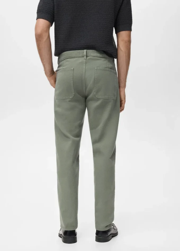 Jean en coton coupe classique Jean en coton coupe classique