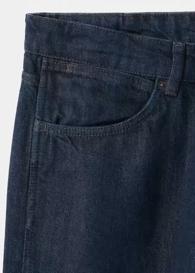 Jean en coton coupe classique