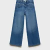 Jean à jambes larges avec clous Jean à jambes larges avec clous