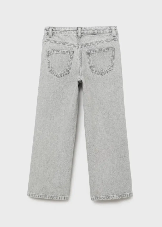 Jean à jambes larges avec étoiles Jean à jambes larges avec étoiles