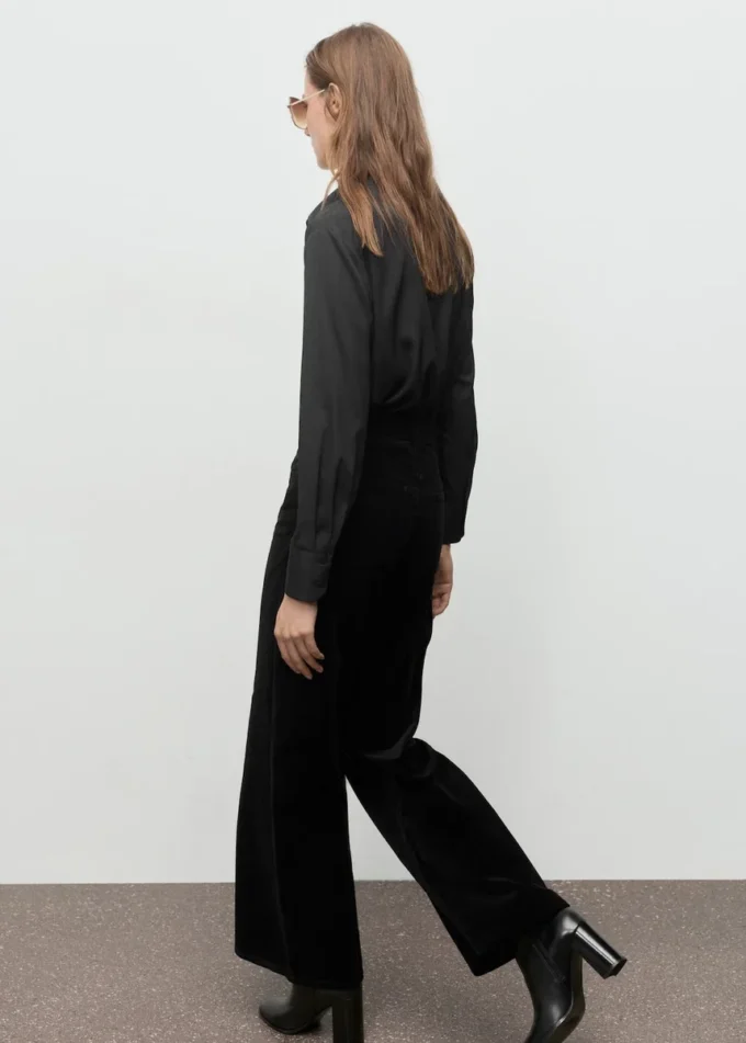 Jean large en velours Jean large en velours