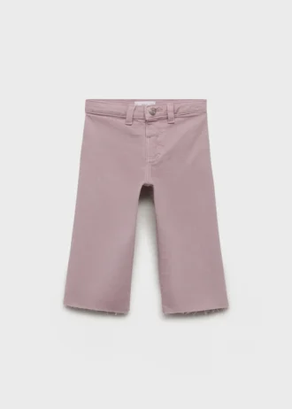 Jean sans coutures avec ourlet effiloché Jean sans coutures avec ourlet effiloché