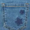 Jean skinny brodé d&rsquo;étoiles