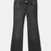 Jean skinny taille basse effiloché