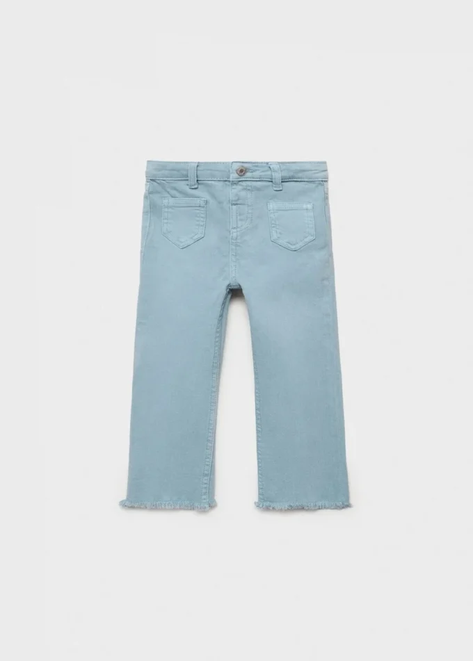 Jean skinny taille basse effiloché