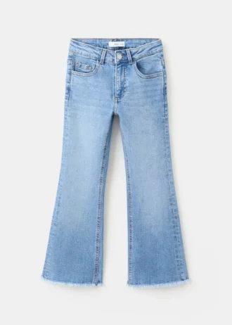 Jean skinny taille basse effiloché