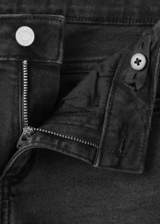 Jean skinny taille basse effiloché Jean skinny taille basse effiloché